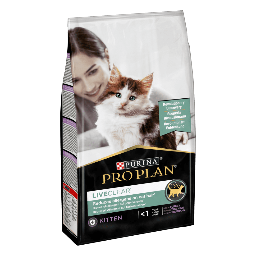PURINA PRO PLAN LIVECLEAR キトン用 ドライフード PRO PLAN® LIVECLEAR®. Сухий корм для кошенят, з індичкою | Purina UA
